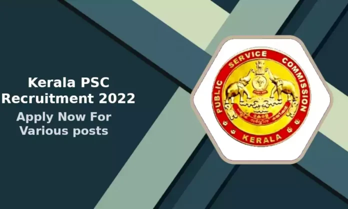 Kerala-PSC-Recruitment-2022