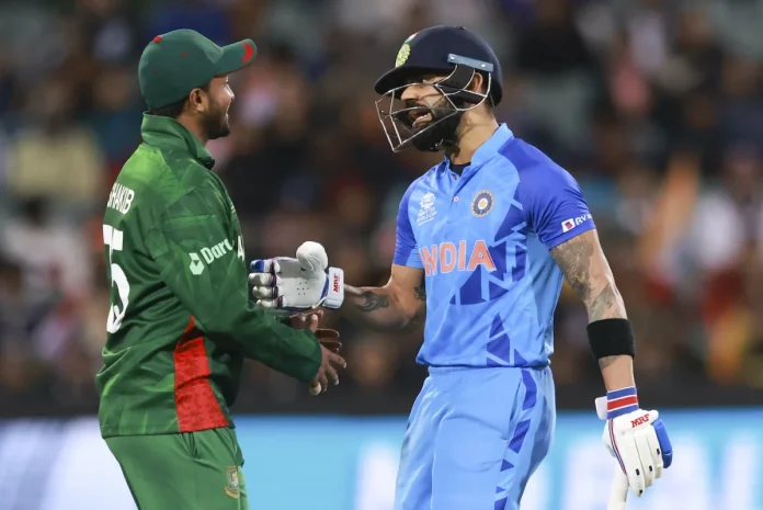 latest News! Virat Kohli: बांग्लादेशी खिलाड़ी ने लगाया विराट कोहली पर फेक फील्डिंग का आरोप, मचा बवाल, वीडियो वायरल
