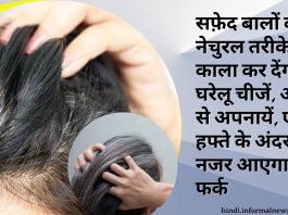 White Hair Home Remedies Hair Care - हिन्दी समाचार, Hindi breaking news,  Latest hindi news - Informalnewz hindi