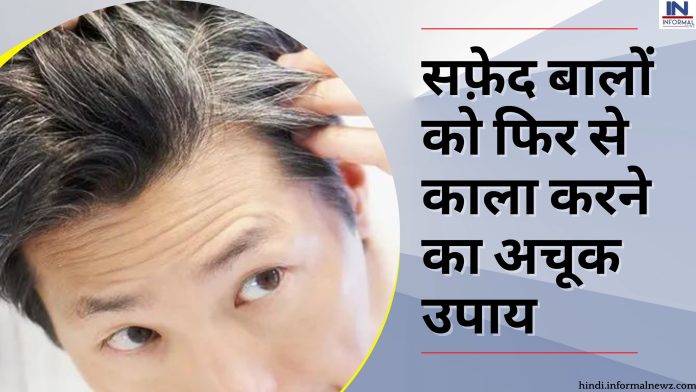 White Hair Home Remedies: सफ़ेद बालों को फिर से काला करने का अचूक उपाय, अपनाइये ये घरेलू नुख्सा हो जायेगा समस्या का समाधान