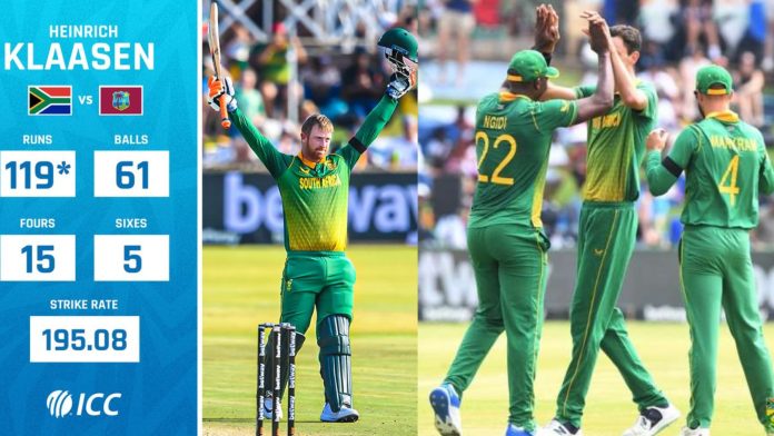 SA vs WI ODI: जो काम क्रिकेट की दुनिया में आज तक किसी टीम ने नहीं किया, उसे साउथ अफ्रीका ने कर दिखाया