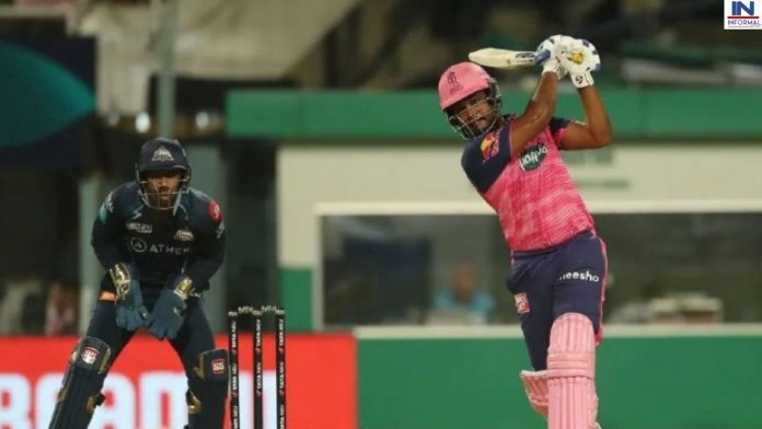 संजू सैमसन की धाकड़ बल्लेबाजी के आगे गुजरात जायंट्स के खतरनाक गेंदबाज राशिद की हुई बत्ती गुल