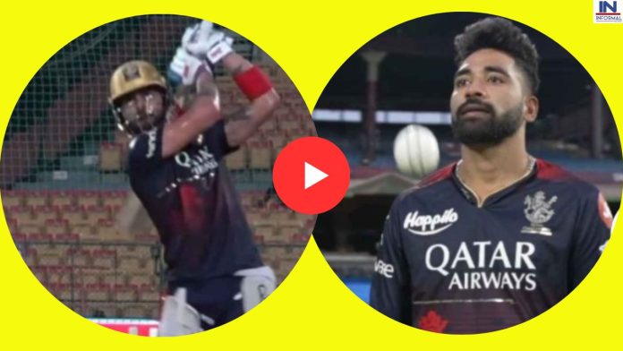 RCB vs KKR: मैच शुरू होने से पहले विराट कोहली ने बल्लेबाजी के लिये अपनायी नयी टेक्निक, सिराज की बॉल पर आगे निकलकर लगाये लाजवाब शॉट, देखें वीडियो