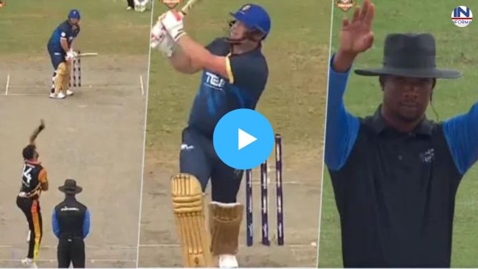 Jesse Ryder ने गेंदबाज की उड़ायी धज्जियाँ, बल्लेबाजी देख गेंदबाज के उड़े होश , 5 ओवर में ही खड़ा किया पहाड़ जैसा स्कोर, देखें VIDEO