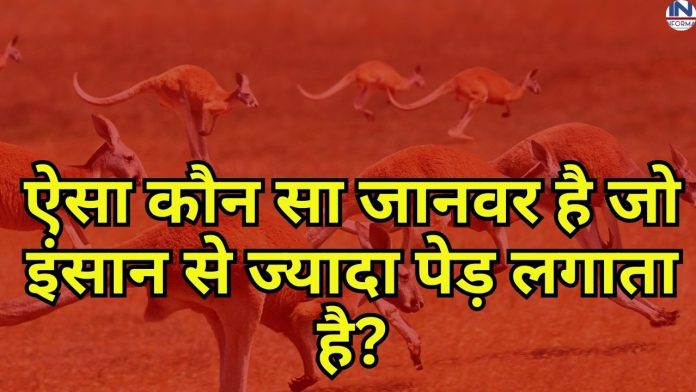 GK Quiz in hindi : ऐसा कौन सा जानवर है जो इंसान से ज्यादा पेड़ लगाता है?