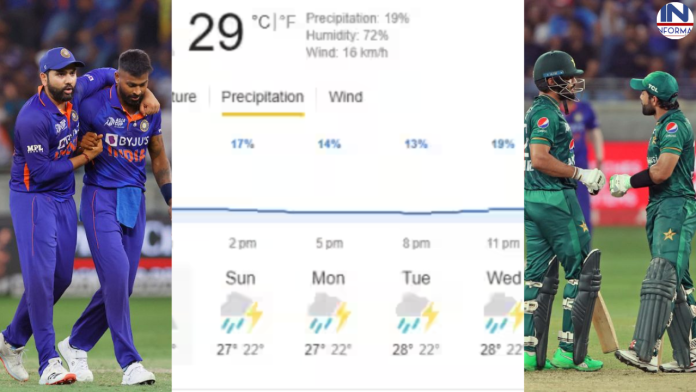 IND vs PAK Match Weather Update: भारत-पाक मैच में बारिश डाल सकती है दखल? जानिए क्या है ताजा Weather Update