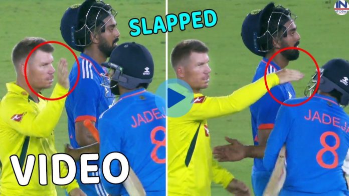 IND vs AUS: हाथ मिलाने के चक्कर में थप्पड़ खा गये जडेजा, डेविड वॉर्नर ने कर दी ऐसी हरकत! देखें वीडियो