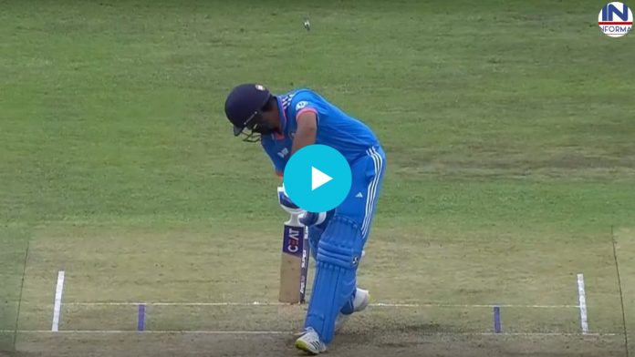 Ind vs Pak Live update: शाहीन की आग उगलती गेंद से रोहित शर्मा का उड़ा स्टंप, देखें वीडियो