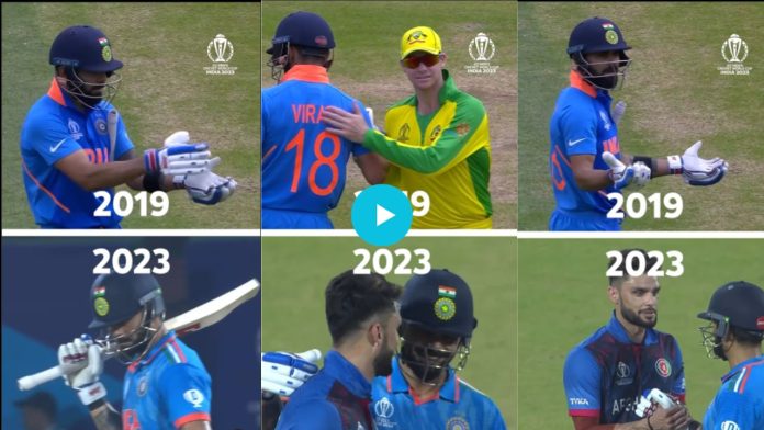 World Cup 2023: Virat Kohli had asked for love for Steve Smith in the middle of the field, now by hugging Naveen against Afghanistan...