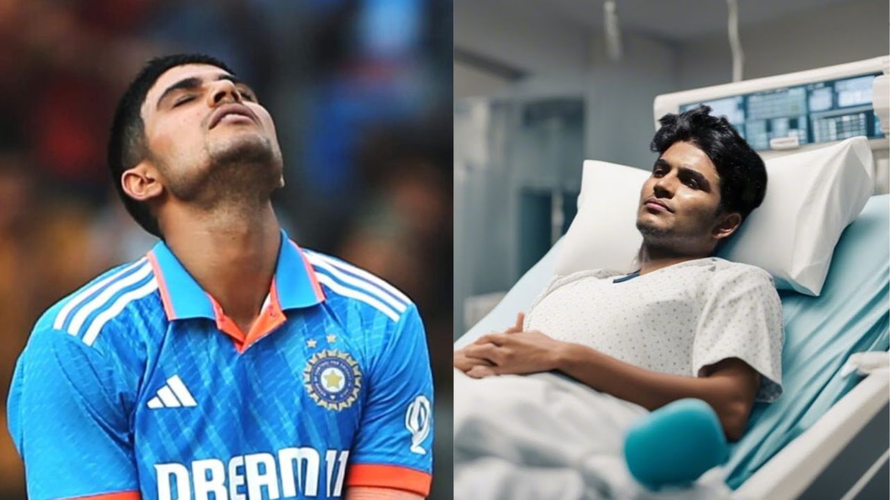 Shubman Gill Health Latest Update: Team India got a big blow! Shubman Gill admitted to hospital, difficult to play IND Vs PAK match