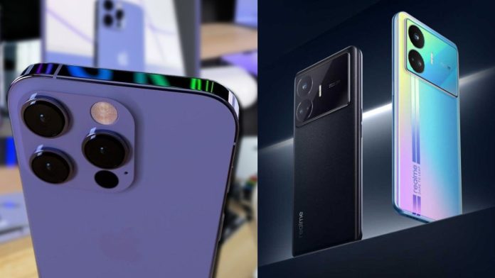 Realme launches a strong smartphone to compete with iPhone 14 pro max with 100W fast charging, 108 megapixel camera