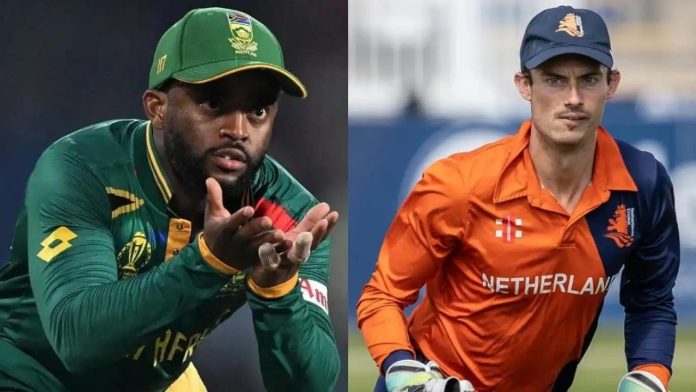 South Africa surprised Netherlands by winning the toss, 