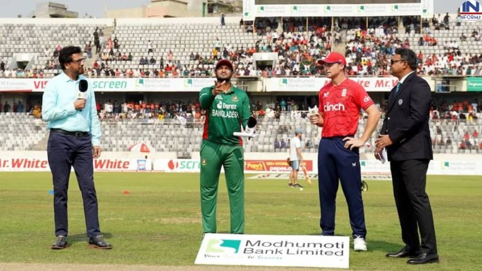 ENG Vs BAN: Despite winning the toss, Bangladesh decided to bowl.