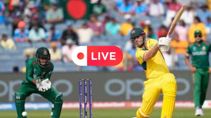 AUS vs BAN live score: Batting at bullet speed, Bangladesh gave Australia the target of 307 runs.