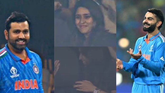 ODI World Cup 2023: Ritika blossomed as soon as Rohit took the wicket, watch video