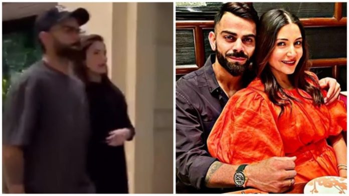 Looks like Virat Kohli will become a father again, Anushka Sharma was seen hiding her baby bump in a loose dress.