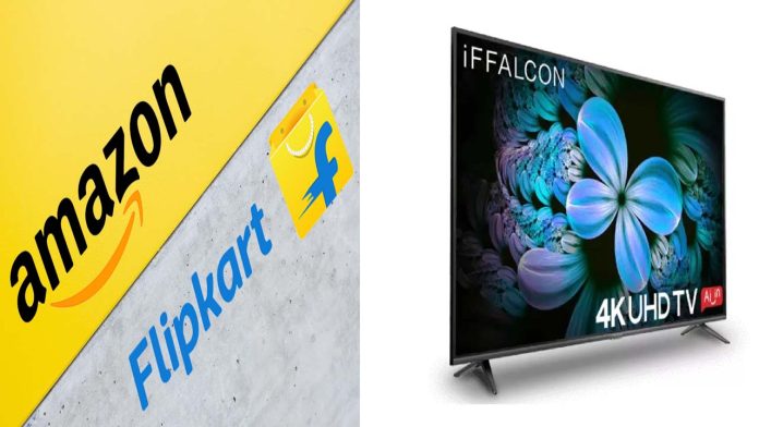 Flipkart-Amazon Sale Live Today : Flipkart या Amazon कहां से सबसे सस्ते में खरीदें 43 inch 4K Smart TV