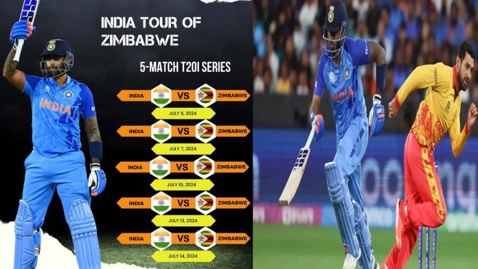 जिम्बाब्वे के खिलाफ T20 सीरीज के लिए भारतीय टीम का ऐलान, जानिए कब और कहां खेले जायेंगे मुकाबले, देखें पूरा शेड्यूल