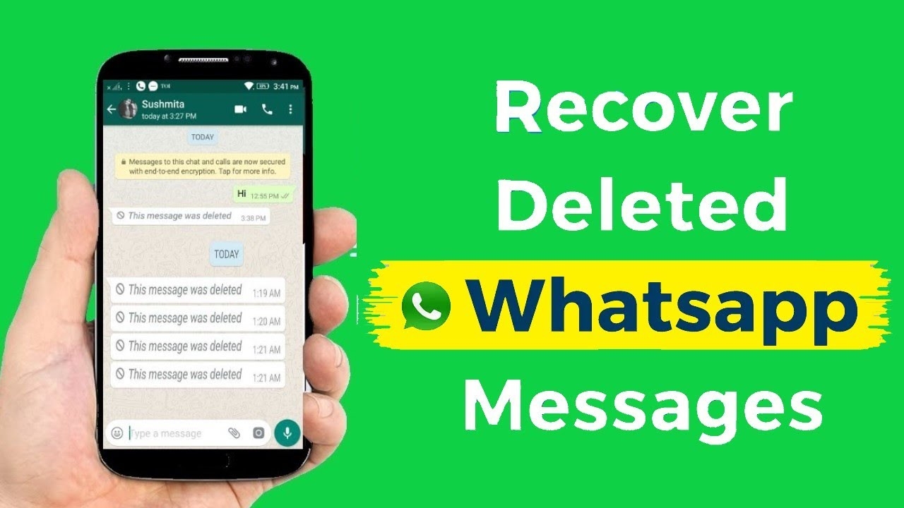 How to recover deleted messages on WhatsApp?