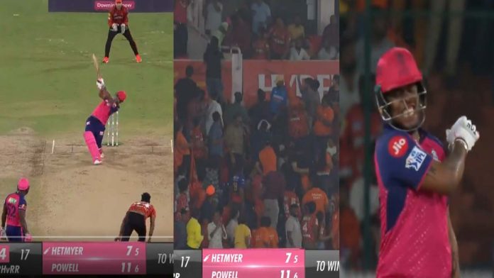 Shimron Hetmyer hits the second longest six of IPL 2024, watch video