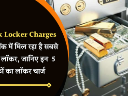 Bank Locker Charges: किस बैंक में मिल रहा है सबसे सस्ता लॉकर, जानिए इन 5 बैंकों का लॉकर चार्ज