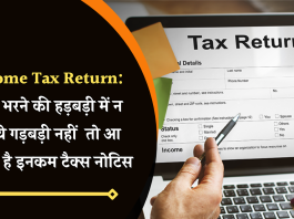 Income Tax Return: ITR भरने की हड़बड़ी में न करें ये गड़बड़ी नहीं तो आ सकता है इनकम टैक्स नोटिस