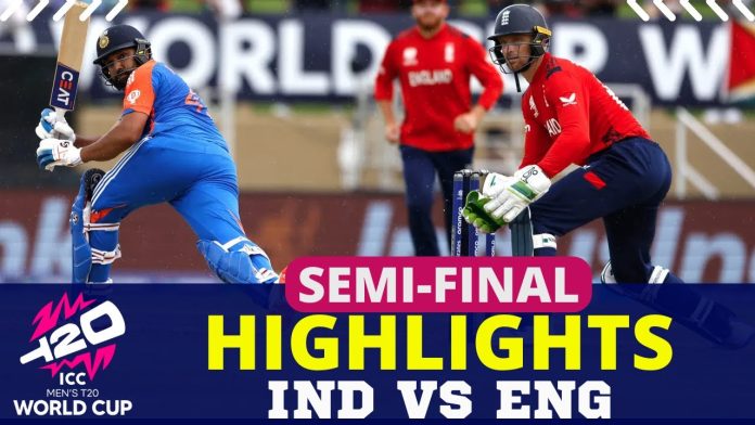 IND vs ENG Semi-Final Highlights