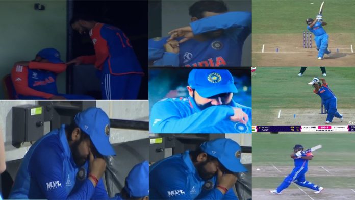 सेमीफाइनल मुकाबला जीतने के बाद, सीट पर बैठकर रोते नजर आए कप्तान रोहित शर्मा
