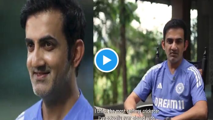 Gautam Gambhir  viral Video