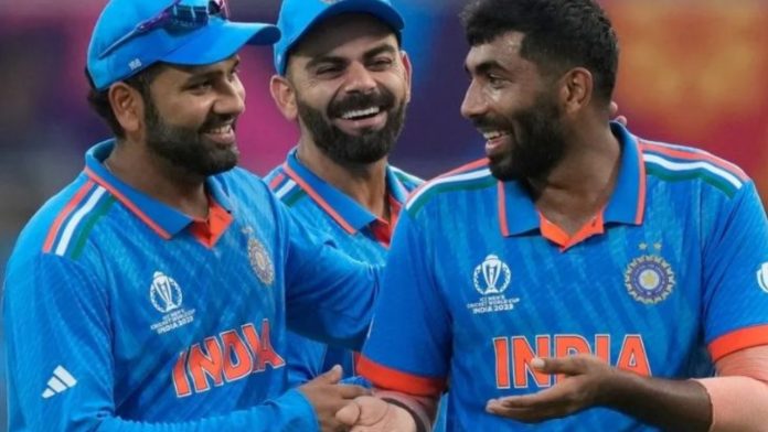 Rohit Sharma Virat Kohli Jaspreet Bumrah