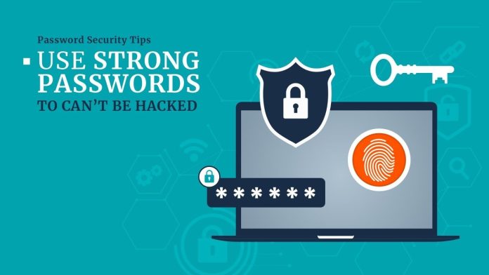 How to creat new strong password