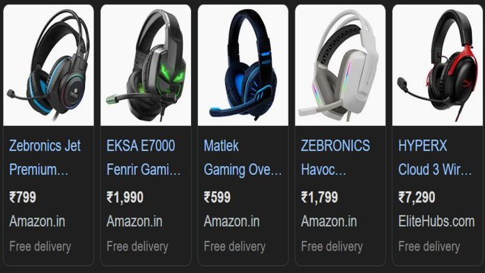 Order the best gaming headphones for gaming today and get a bumper discount of 60% immediately