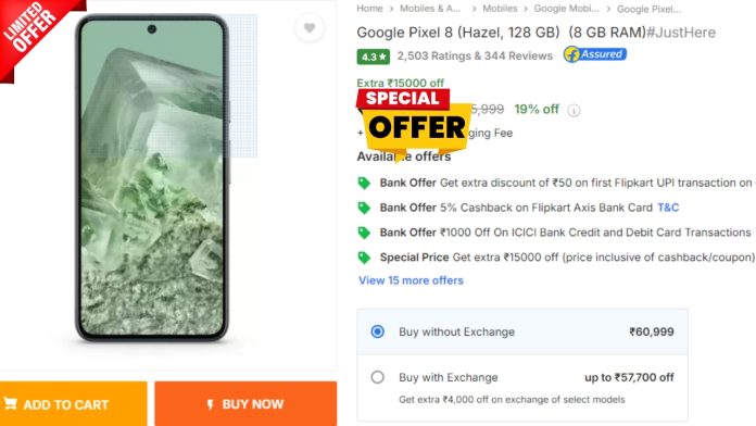 Google Pixel 8 price drops drastically, know its price today