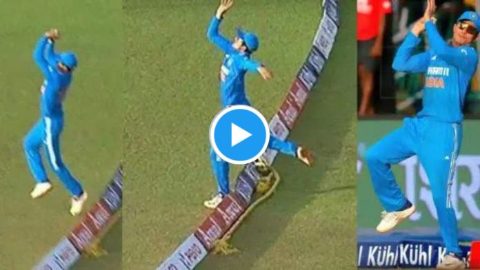 Shubman Gill's catch video