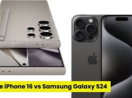 Apple iPhone 16 vs Samsung Galaxy S24