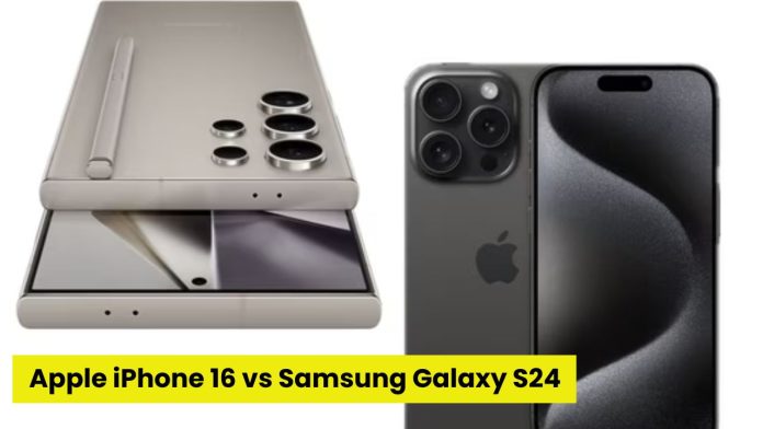 Apple iPhone 16 vs Samsung Galaxy S24