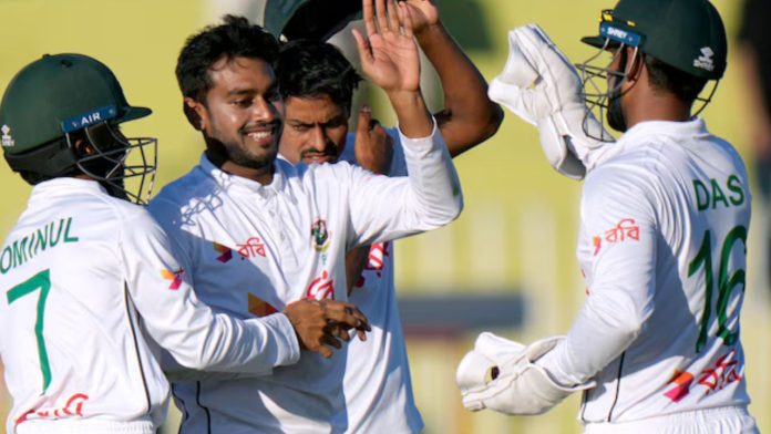 Bangladesh created history by defeating Pakistan in the Test series at its home