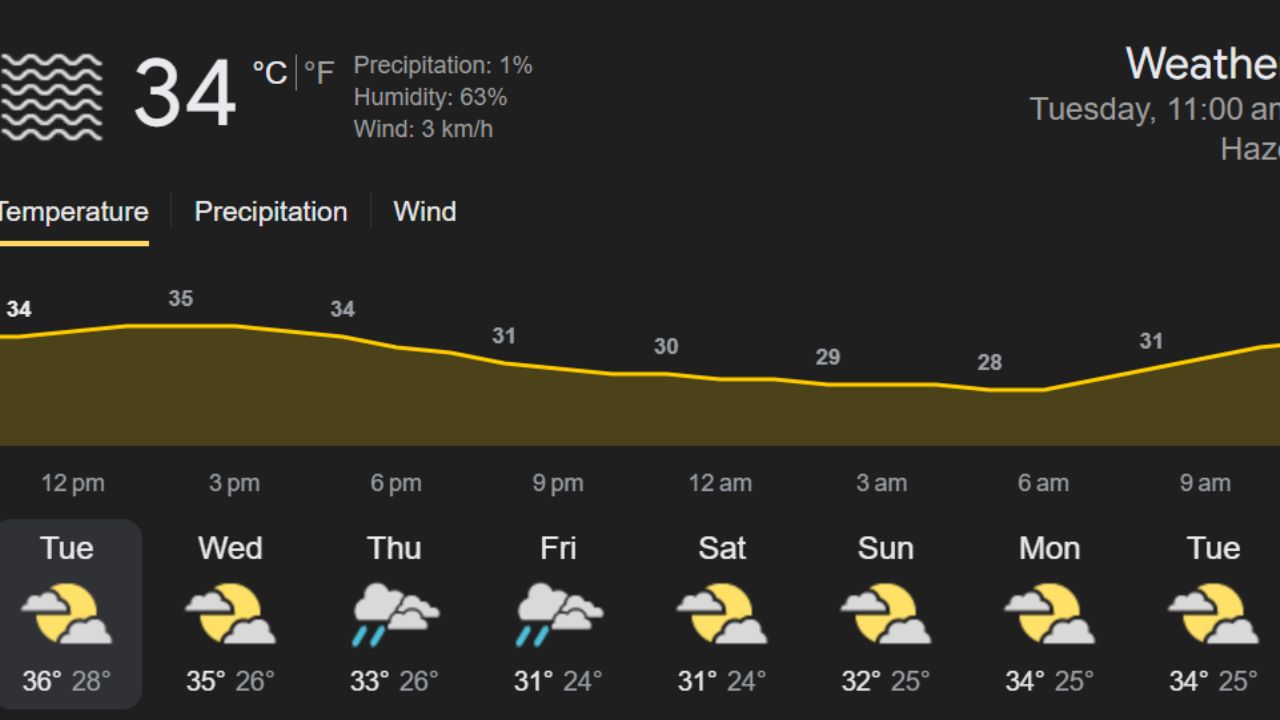 Delhi Weather Update