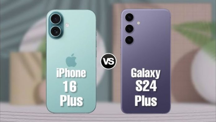 iPhone 16 Plus Vs Samsung Galaxy S24 Plus