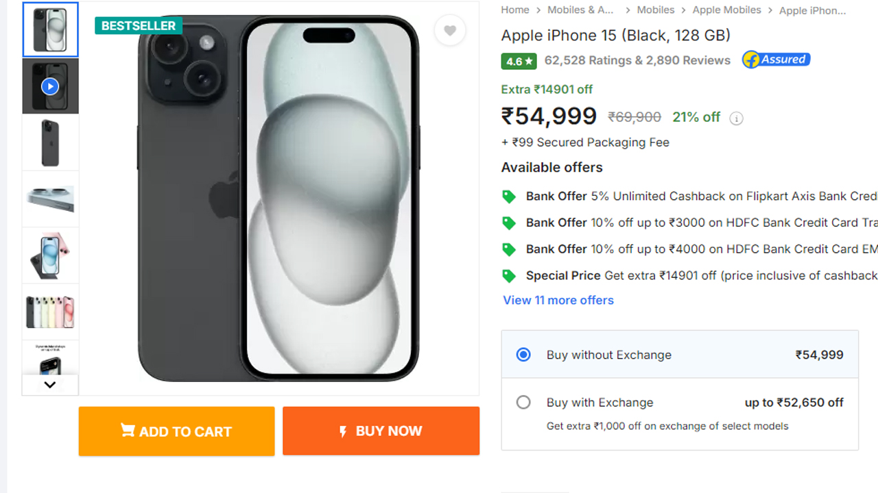 Flipkart Big Billion Days sale Live