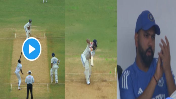 Rishabh Pant created a stir with his explosive batting, Captain Rohit started clapping, watch the video