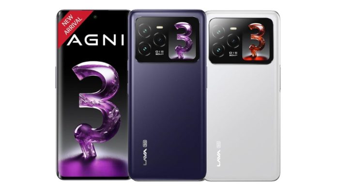 Lava Agni 3 Specifications