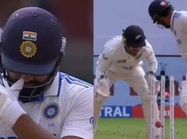 Rohit Sharma out video