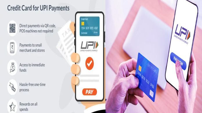 How to make UPI payment through credit card