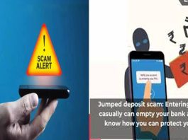 New way of scam, Deposit Scam