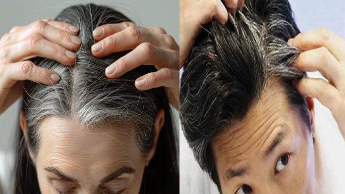 White Hair Solution: Make white hair black permanently in 15 days, adopt this home remedy today