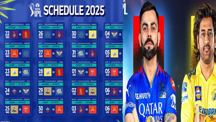 IPL 2025 Schedule