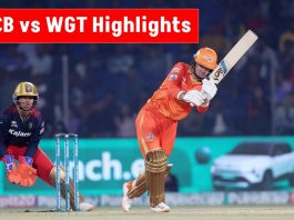 WPL 2025, WRCB vs WGT Highlights