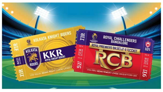 RCB-KKR cheapest ticket Price