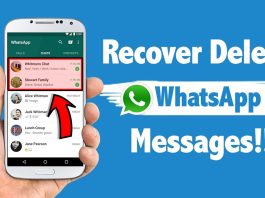 WhatsApp Deleted Chat Restore Process